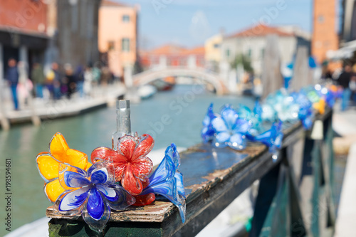 Canvastavla Old town of Murano, Italy