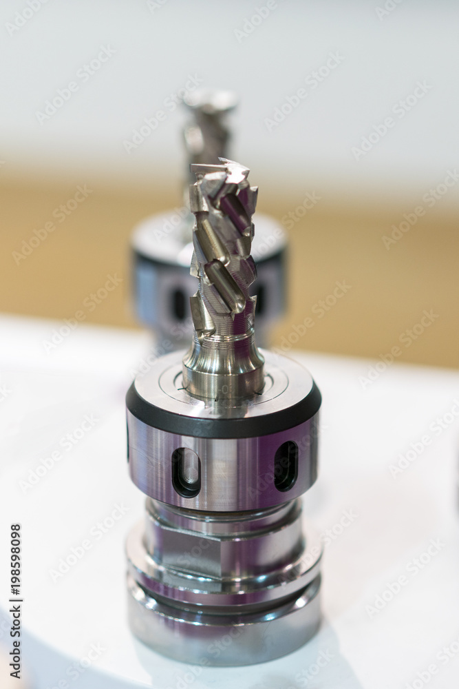Carbide metalcutting mills rows. Tools for cnc-machining. Carbide metalcutting mills rows. Tools for cnc-machining.