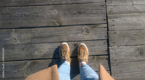 walk on pier