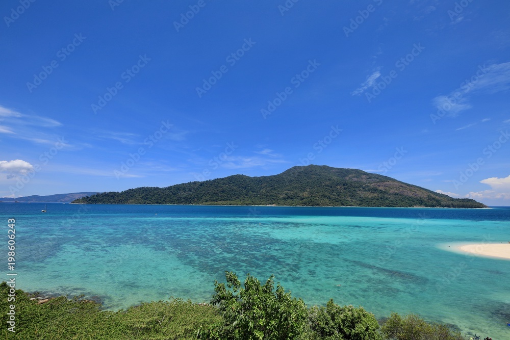 The surrounding area of Koh Lipe, Satun Province. The surrounding area of Koh Lipe, Satun Province.