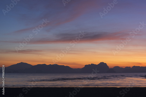 Sunrise at Koh Yao Noi,Thailand