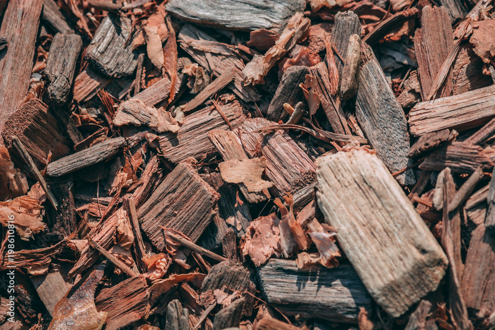 Wood chips in a pile Wood chips in a pile