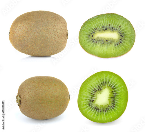 Kiwi isolated on white background