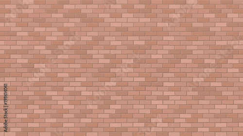 Brick wall. Interior texture. Architecture. Minimalism style texture. Vector illustration. Grunge facade. Building wall. Business background for poster or banner.