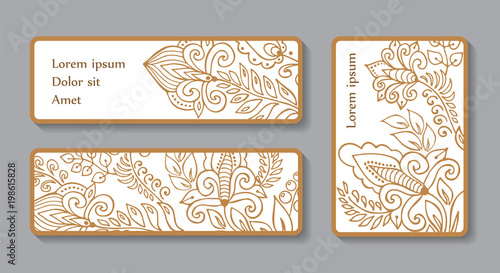 Stock vector art brochure template. layout design. corporate business report. mock up