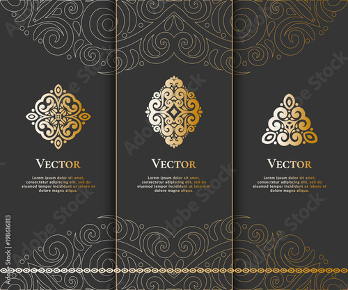 Rhombus and triangle vector emblems. Elegant, classic elements. Can be used for jewelry, beauty and fashion industry. Elegant, classic elements. Great for logo, monogram, invitation, flyer, menu