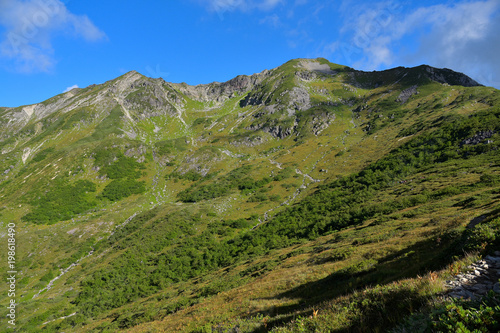 笠ヶ岳の登山道