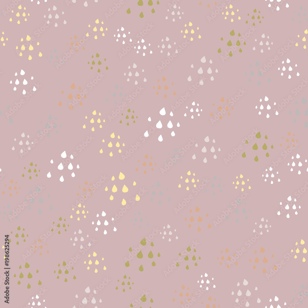 Vector seamless pattern with drops Vector seamless pattern with drops
