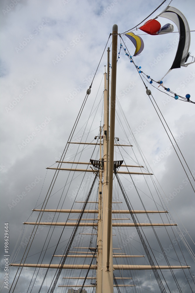 Obraz premium Ship mast