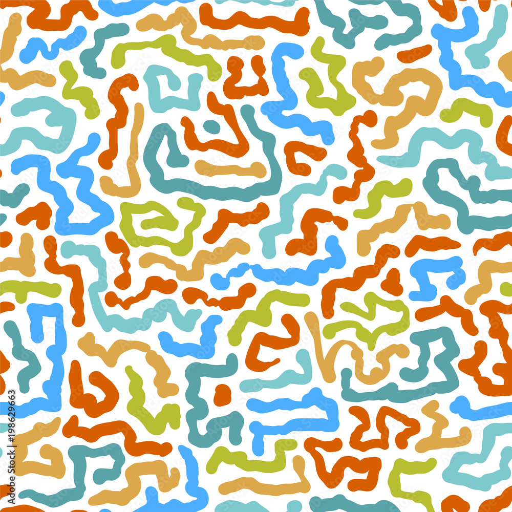 Abstract seamless vector chaotic pattern Abstract seamless vector chaotic pattern