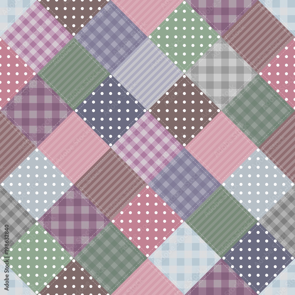 seamless patchwork background seamless patchwork background