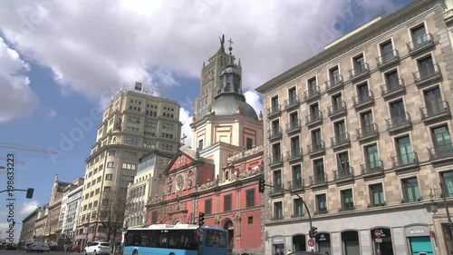 Iglesia de las Calatravas in Madrid photo