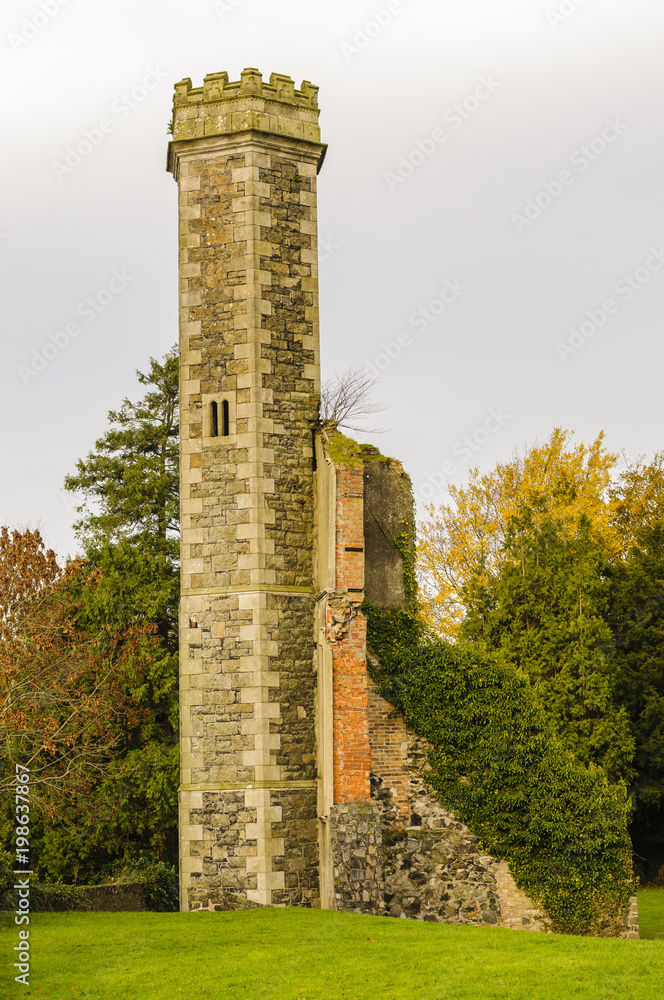 Freestanding Italian Tower at Antrim Castle Gardens