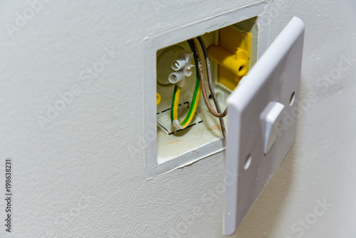 Plakat wall power socket