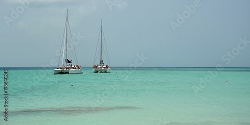 Catamaran ride through the Mexican Caribbean © Rafel