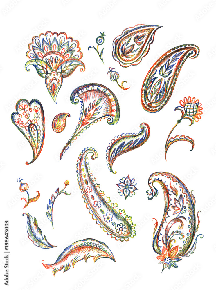 How To Draw Paisley Designs