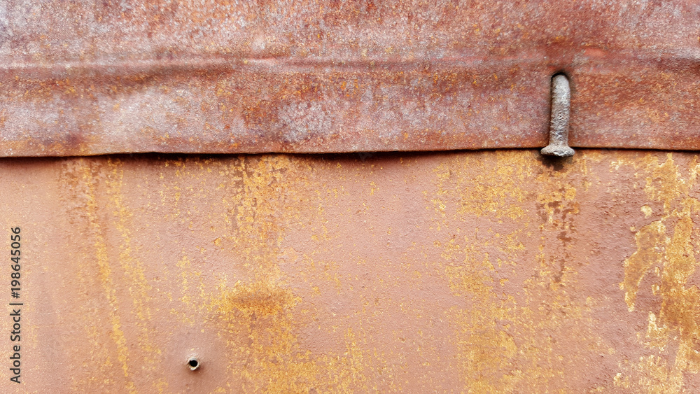 Old sheet of iron covered with rust Old sheet of iron covered with rust