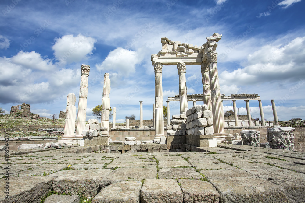 Turkey Pergamon ancient city Turkey Pergamon ancient city