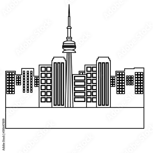 city toronto canada building landmark