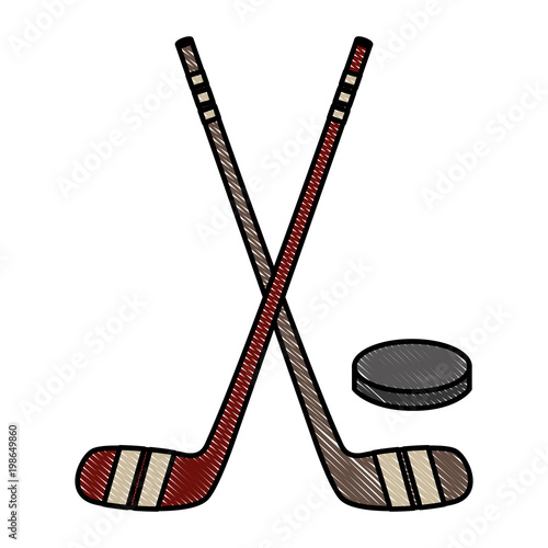 hockey stick drawing
