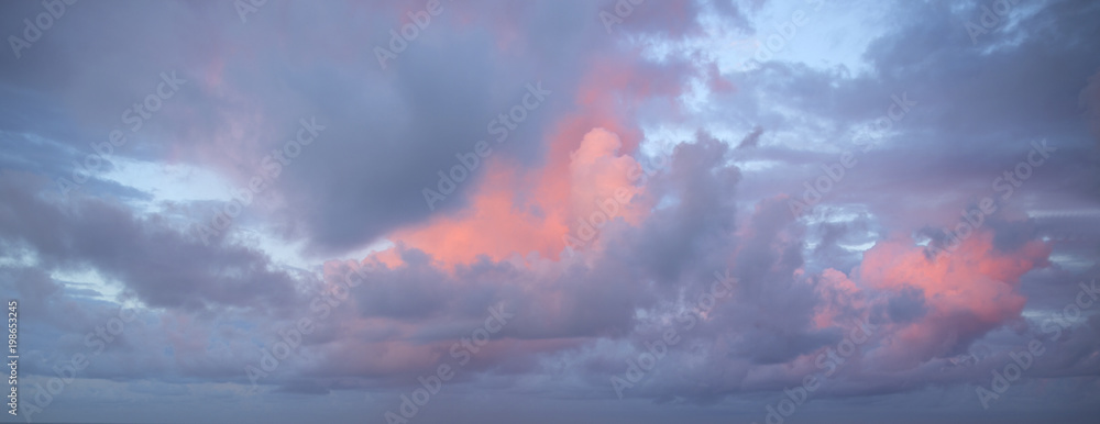 Fototapeta premium Beautiful sunset taken background