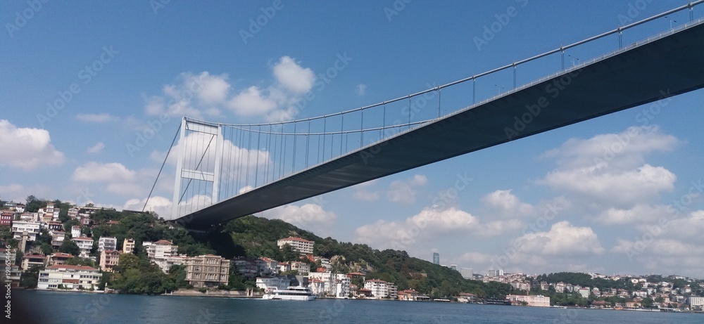 Fototapeta premium Passerelle de Mehmet de sultan de Fatih 