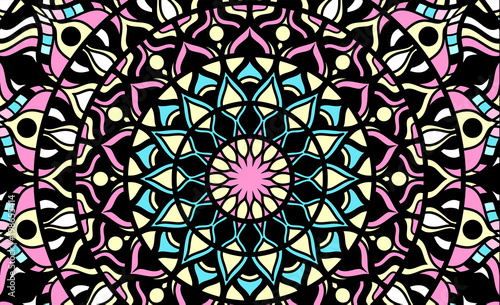 Fotografie Abstract background of a mandala