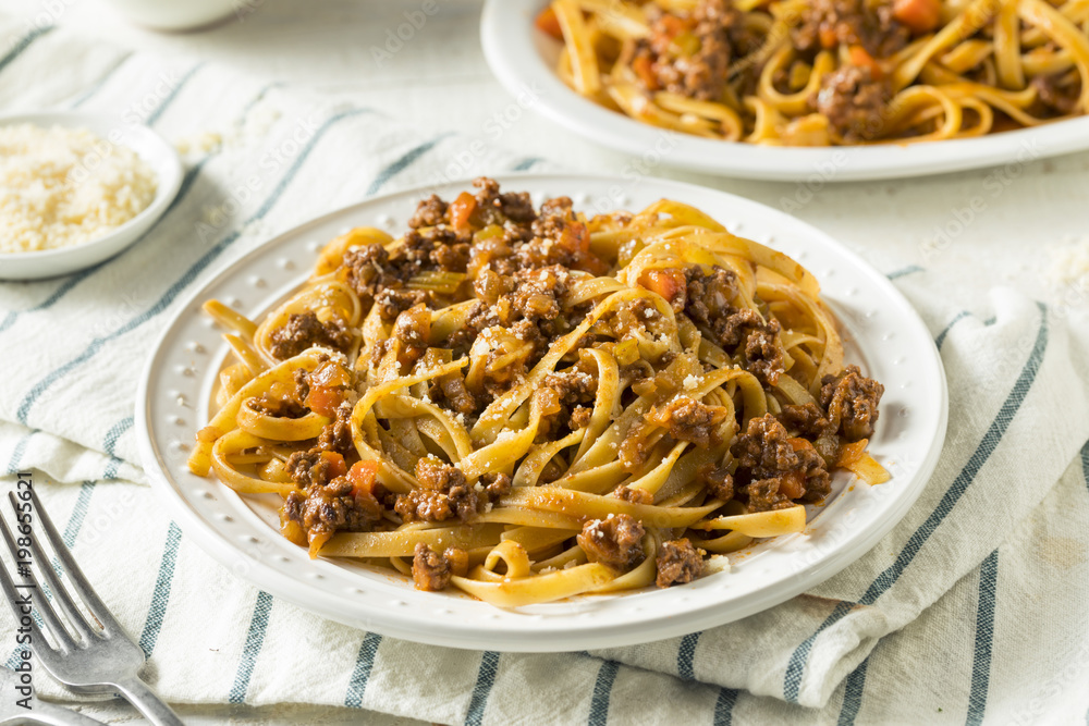 Homemade Italian Ragu Sauce and Pasta Homemade Italian Ragu Sauce and Pasta
