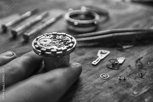 Mechanical watch repair