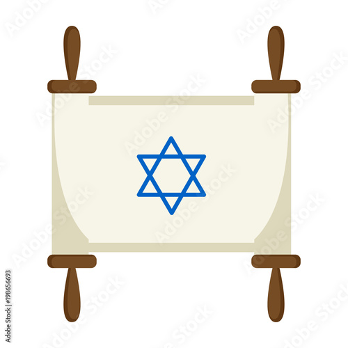 Jewish torah icon