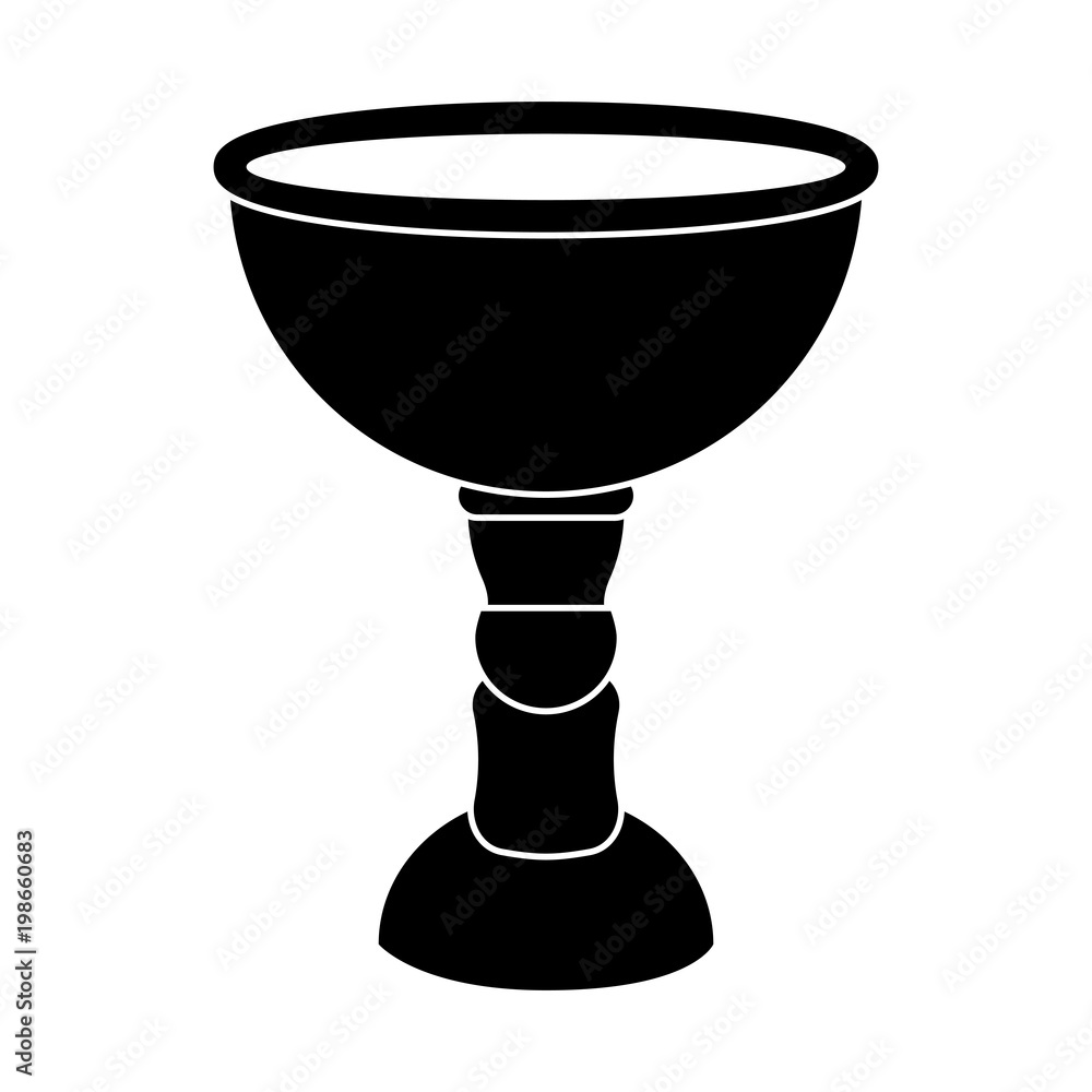 Jewish wine cup icon Jewish wine cup icon