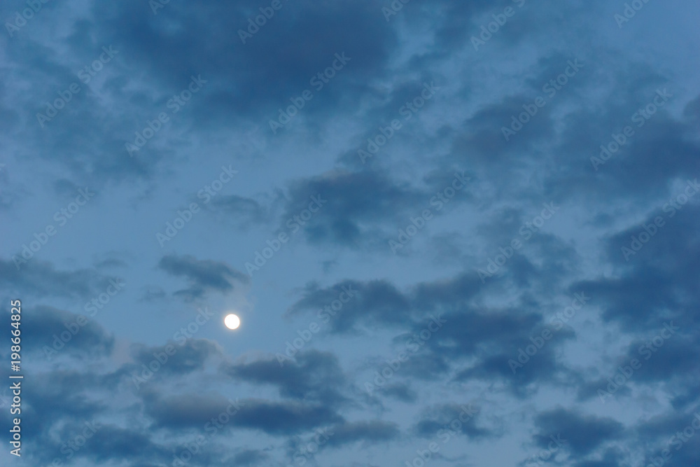 cloudy sky at night when full moon cloudy sky at night when full moon