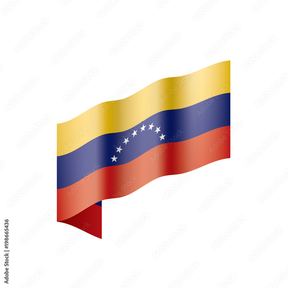 Venezuela flag, vector illustration Venezuela flag, vector illustration