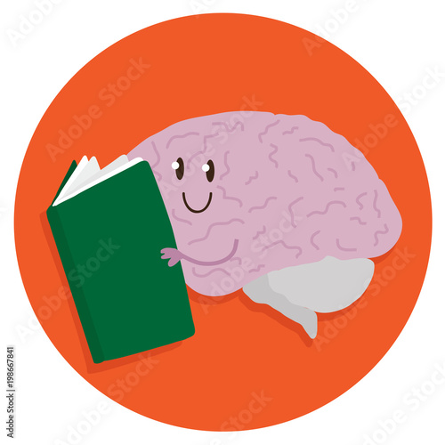 Мозг читает книгу