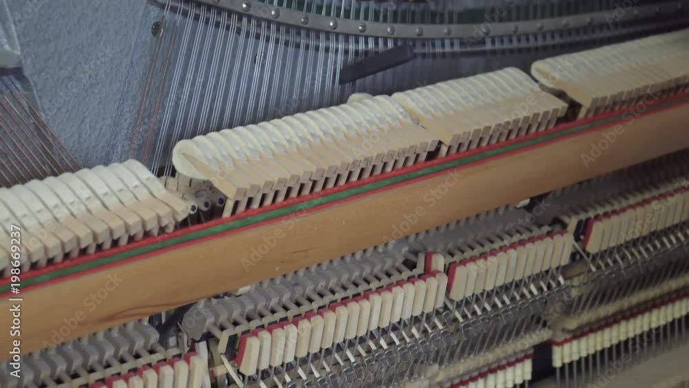 Tuning Piano. Close up shot of tuning piano Tuning Piano. Close up shot of tuning piano