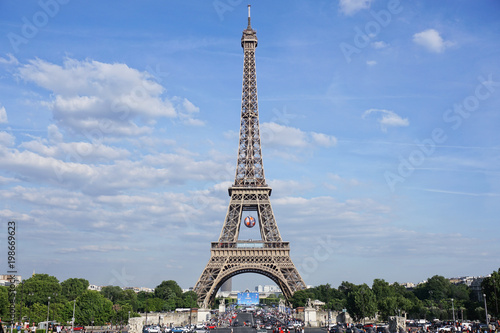 Photos Eiffel tower with Euro 2016 ball