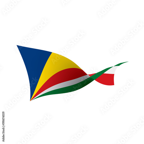 Free Download Seychelles flag, vector illustration - GFXLoad