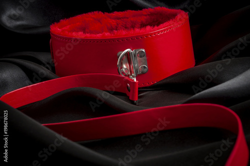 Billede på lærred BDSM kink, erotic dom / sub sex games, kinkwear  and deviant sexual behaviour co