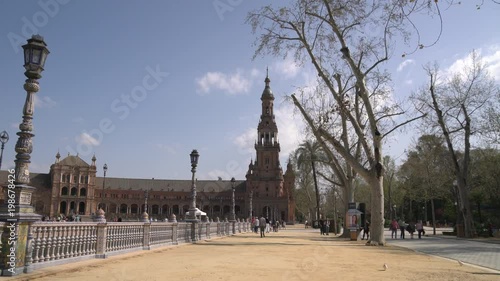 Plaza de Espana and the south tower