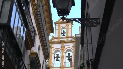 Wallpaper Mural Church bells and houses in Jewish Quarter Torontodigital.ca