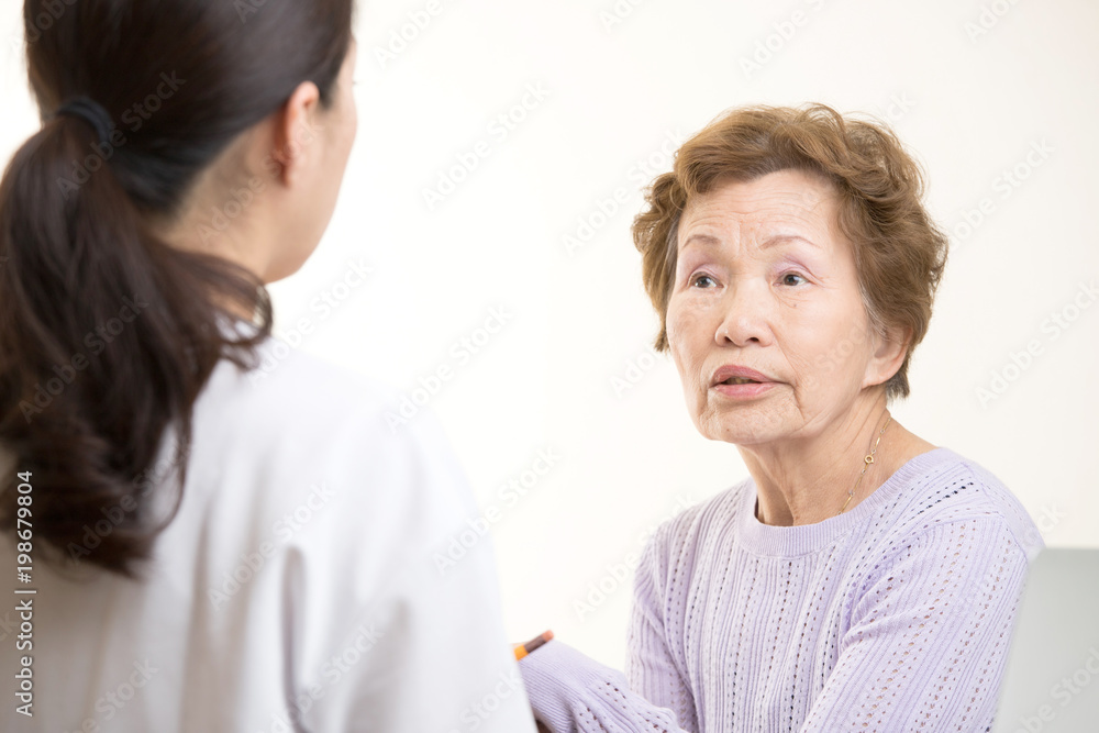高齢者女性と病気 高齢者女性と病気