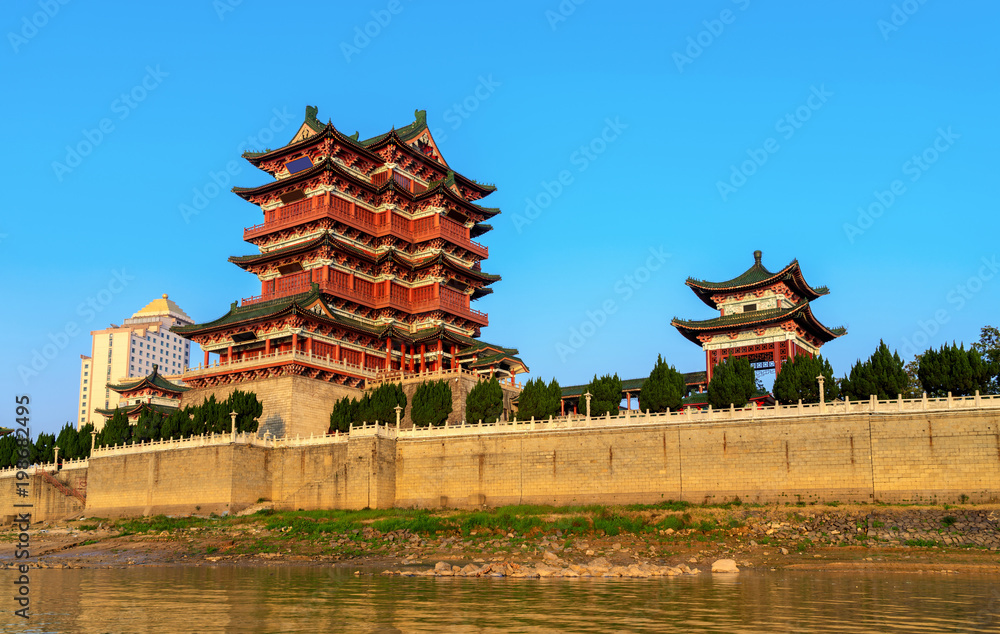 Naklejka premium Chinese Classical Architecture
