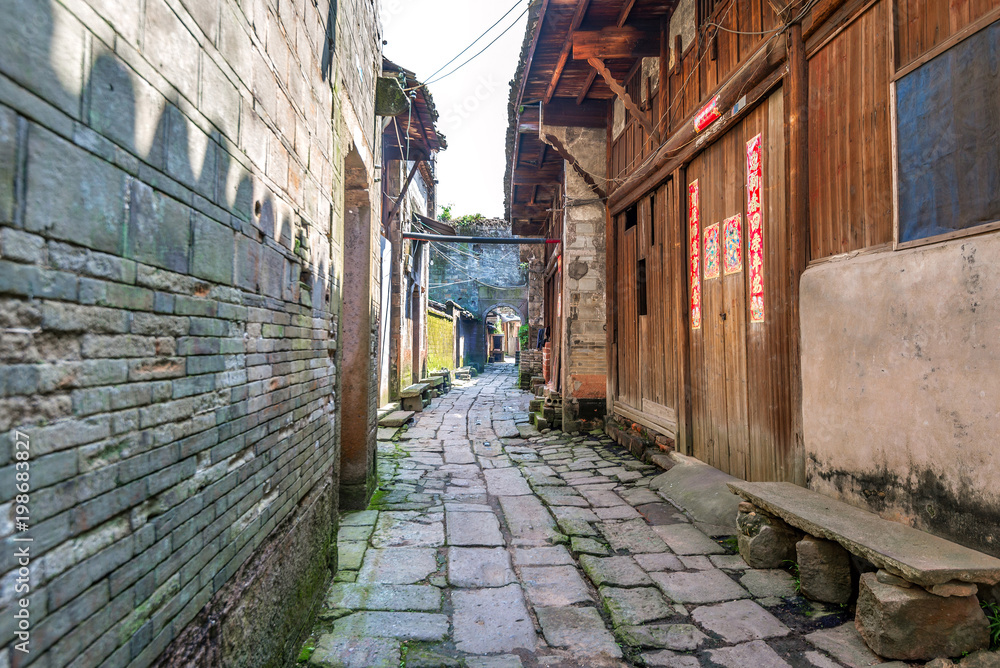 Fototapeta premium Country alley path