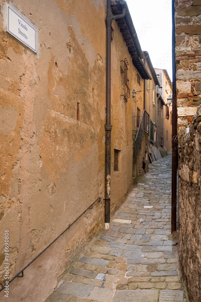 Obraz premium Campiglia Marittima, Province of Livorno, Tuscany, Italy