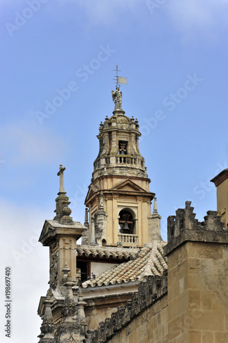 Ehemaliges Minaret, Mezquita, ehemalige Moschee, heute Kathedrale, Cordoba, Andalusien, Spanien, Europa ©  Egon Boemsch