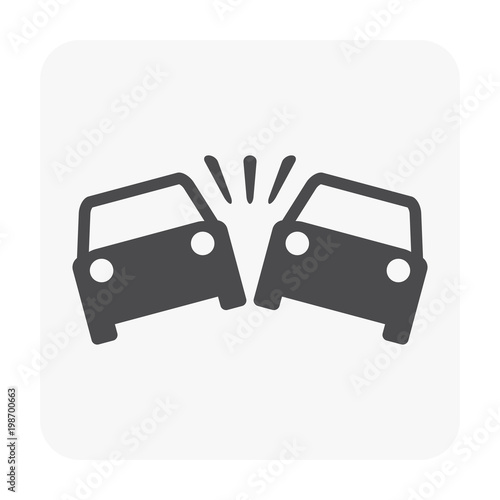 car accident icon