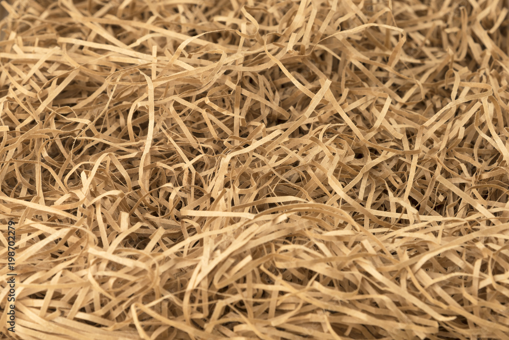 Dry yellow hay stack. Haystack grass background.