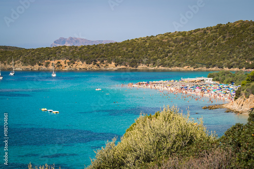 Tuerredda, one of the most beautiful beaches in Sardinia. photo