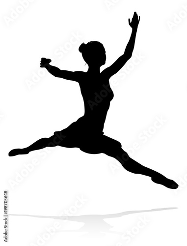 Ballet Dancer Silhouette