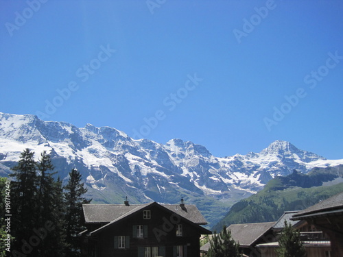 Beautiful scenery of Switzerland - Allmendhubel -